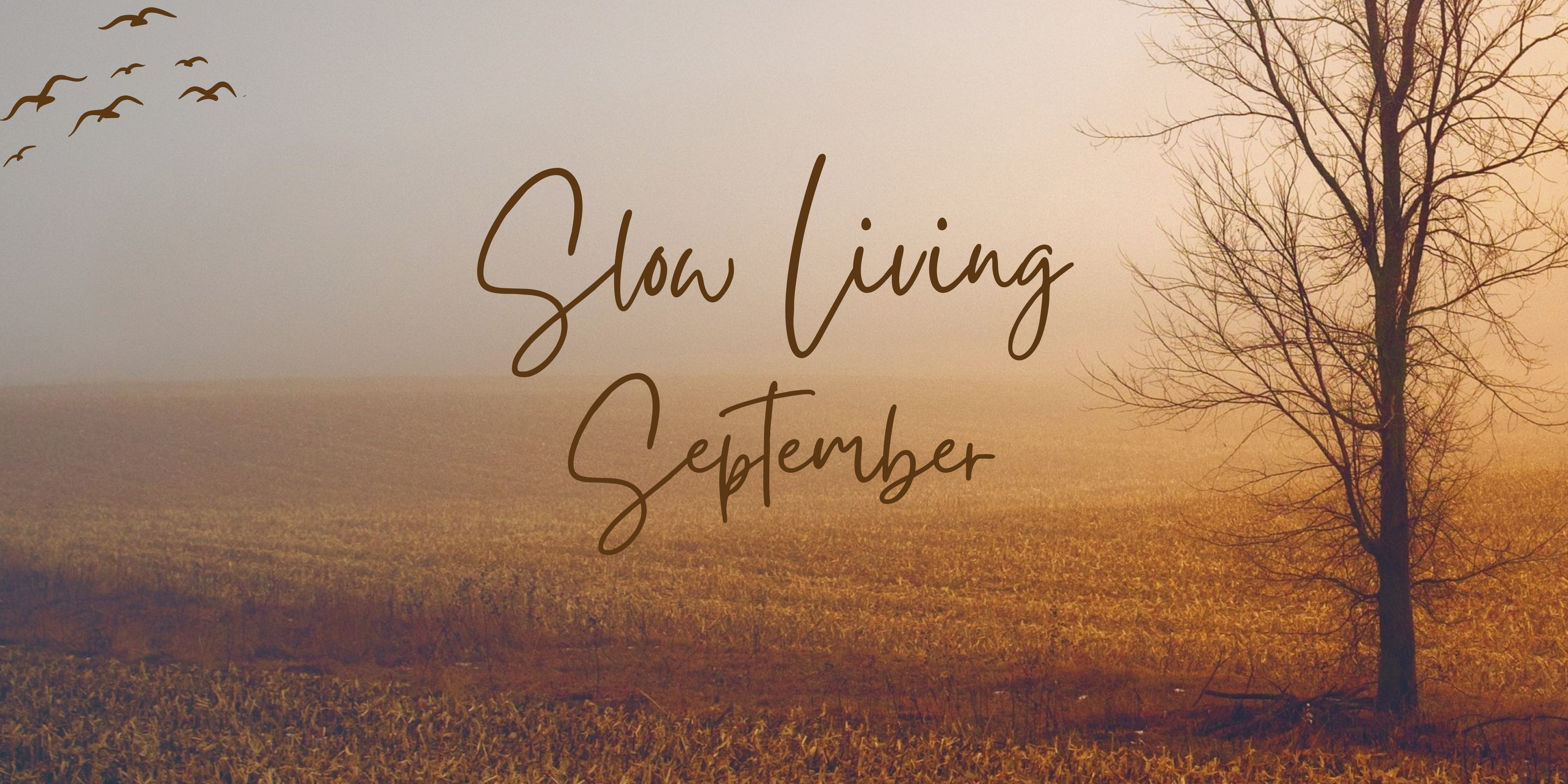 Slow Living in September