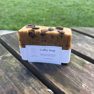Pura Vida Farmstead Coffee Soap – Handcrafted Bar