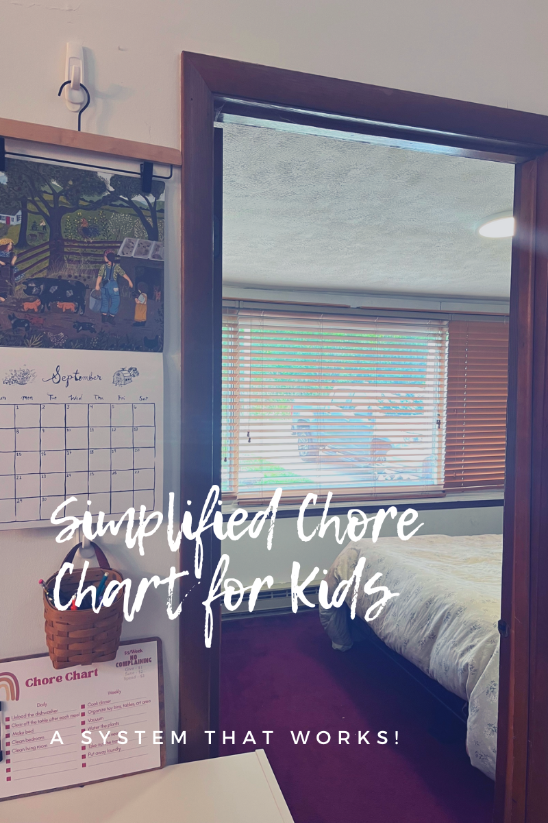 Simplifying Chore Charts for Kids: A System That Works